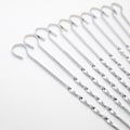Miniatyrbillede 3 af 4: 20 stk. BBQ Spyd Flade Metal Grillspyd Rustfrit Stål Shish Kabob Pinde