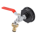 Miniatyrbillede 1 af 5: IBC adapter slangekobling 2-MESSING 2-MESSING