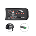 Miniatyrbild 2 av 5: 6-pin S810 E-bike Mätare LED Display Ip65 36v Uart för Elcykel Elektrisk Cykelmätare (36v)