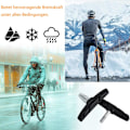 Pikkukuva 5 / 5: 4x polkupyörän jarrupalat Jarrukengät Jarrupalat V-Jarru Shimano Sram Tektro 70mm{sl}