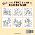 Miniatyrbillede 2 af 2: Ind i Haver: Fed & Let Coloringbog med Planter, Blomster og Søde Dyr til Voksne og Teenagere