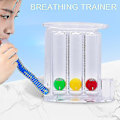 Miniatyrbild 4 av 5: Andningsövningstränare Hemma Andningsövning, 3-Boll Djup Andningstränare Lungtränare Incentive Spirometer Spirometrismätningssystem (A)