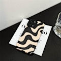 Miniatyrbild 2 av 5: Kompatibelt med iPhone 15 Mobilskal Mode Enkelt Sött Zebra St{EE}