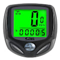 Miniatyrbillede 1 af 5: Multifunktionelt trådløst cykel speedometer vandtæt cykelcomputer med LCD