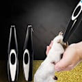 Miniatyrbild 4 av 5: Elektrisk husdjursklippare USB Uppladdningsbar sladdlös hund- och katttrimmer för hundar och katters tassar, ögon, ansiktshår, rakning av fötter HKK