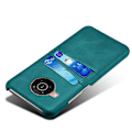 Miniatyrbillede 3 af 5: KSQ Dobbelt Kort Slots PU Læderbelagt PC Skal Cover til Nokia X10/Nokia X20 Style G Nokia X10 5G