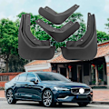 Miniatyrbild 4 av 5: Högkvalitativa stänkskydd för Volvo S60 2020 2021 2022 2023 - Smutsskydd Stänkskärmar Anti-stänk Skärm Fram Bak Hjul Biltillbehör