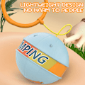 Miniatyrbild 9 av 9: Färgglad Lysande Studsboll Vibrerande Sensorisk Träningsleksak Blinkande Hoppboll Leksak För Barn Yellow