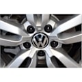 Miniatyrbild 4 av 5: 4:e VW-logotyp 56 mm keps Fälg emblem Fälg emblem A