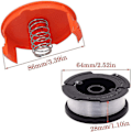 Miniatyrbild 3 av 4: Black+decker A6481 Spole + 6-pack Tråd För Reflex Trimmer null none
