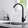 Miniatyrbild 2 av 5: Kitchen Faucet, Single Handle High Arc Sink Faucet, Matte Black