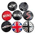 Miniatyrbild 2 av 5: Hjulnavskapsel för Mini Mini Cooper Countryman Jcw 54mm Hjulcentrum Standard -QH mini red