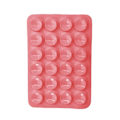 Miniatyrbild 8 av 11: Silikon sugpropp för mobiltelefonfäste Sugpropp med baksida rosa 1 st{sl} pink 1pcs