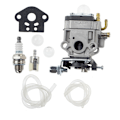 Miniatyrbillede 1 af 5: Passer til karburator Passer til Makita Trimmer RBC2510 RBC2500 PTR2500 EM2500U ER2600L EM2600L EM2600U