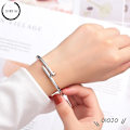 Miniatyrbillede 3 af 4: Mode Armbånd Rustfrit Stål Par Åbning Armring Titanium Spike Kvinder Mænd
