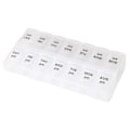 Miniatyrbillede 3 af 5: TG Rummelig og Praktisk Dosett Medicin Tablet Taske Sort/Hvid{SL}