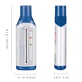 Miniatyrbild 5 av 5: Bärbar Spirometer Toppflödesmätare Utandningsflöde för Lungastma Detektor Andningsfunktion Övervakning för Vuxen