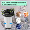Pikkukuva 4 / 5: 4 kpl:n vaihtosuodatinpakkaus Rowenta X-pert 3.60 X-Pert 160 RH72xxx RH6921WO RH6933WO RH6971WO RH6974WO -imureille ZR005202{sl}