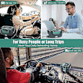 Pikkukuva 3 / 5: Sähköinen Lounaslaatikko Lämmityskontti Lämmitin 3-in-1 Auto Kuorma-auto Työ Elic