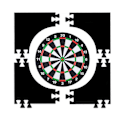 Miniatyrbillede 2 af 5: Dartskive Beskyttelsesring Vægbeskytter, Ring til Dartskive Beskyttelse i Standard Størrelse