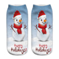 Miniatyrbild 6 av 11: 2/4/6/8/12 ST Christmas 12 Färg Dekorera Mode tecknade strumpor Forest Santa 2PCS