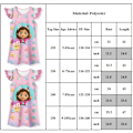 Miniatyrbild 4 av 4: Encanto Mirabel Prinsessanattklänning Barn Flickor Sovkläder Klänning Nattkläder Pyjamas 130cm