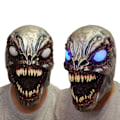Pikkukuva 1 / 4: Halloween-naamio Led-valolla, valaiseva Venom-naamio, klubibileet, cosplay, pelottavat naamiot, hienot asusteet