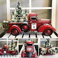 Miniatyrbilde 3 av 5: Julelastebil med Mini Juletre LED Lyslenke Dekor
