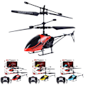Miniatyrbillede 5 af 5: Surejoy Fjernstyret Helikopter One Key Take Off/Landing Fly red
