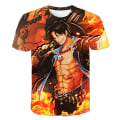 Miniatyrbild 1 av 5: Son Goku T-shirt Pojk Anime Dragon Ball Z T-shirt Cartoon Toppar Tee Barn Pojkar T-shirts Barnkläder Sommar Kortärmad Topp C 160cm