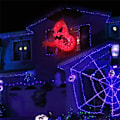 Miniatyrbillede 4 af 5: Halloween Oppustelig Spøgelse med LED-lys til Indendørs og Udendørs Havepynt