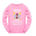 Pikkukuva 2 / 5: Tyttöjen Stitch-asu, kevät- ja syyslasten kotiasusetti pink 140cm
