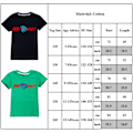 Miniatyrbild 3 av 3: Mr B-east Pojkar T-shirt Sommar T-shirt Topp Barn Kortärmad Red 140cm