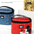 Miniatyrbild 6 av 9: Mickey Mouse Hink Makeup Väska Kosmetisk Handväska Bärbar Förvaringsväska Resväska Påse B
