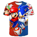 Pikkukuva 1 / 3: Sonic the Hedgehog poikien t-paita kesäinen lyhythihainen #6 140cm