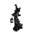 Pikkukuva 1 / 5: Aave lyhtyineen Noita-aavelamppu Halloween-koristelu rekvisiitta white