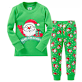 Miniatyrbild 2 av 3: Julklappar för pojkar och flickor, långärmade pyjamasöverdelar och byxor, pyjamasset, nattkläder E 90cm