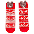 Miniatyrbilde 5 av 5: 2/4/6/8 stk. Julesokker 4 farger Dekorere Mote Tegneserie fox 2PCS