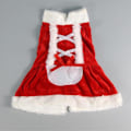 Miniatyrbild 1 av 3: Jultomte Kostym för Katt Valp Hund Festkläder Varm Outfit Vinterkläder B M