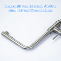 Miniatyrbillede 6 af 10: Køkkenarmatur 360° drejeligt, køkkenvask i rustfrit stål Stainless steel color