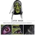 Miniatyrbild 5 av 5: Häxmask Halloween Mask Läskig Läskig Latex Huvudbonad För Fest