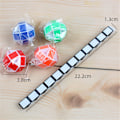 Miniatyrbild 2 av 2: 12-pack Fidget Cube mini pussel leksak avlastning sensorisk leksak white 12PCS