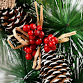 Miniatyrbild 10 av 11: Väggdekoration Julkrans Julgransdekoration Dörrkrans D