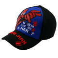 Miniatyrbild 4 av 6: Barn Pojkar Spiderman Snapback Justerbar Basebollkeps Red