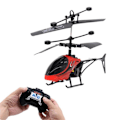Miniatyrbillede 1 af 5: Surejoy Fjernstyret Helikopter One Key Take Off/Landing Fly red