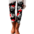 Miniatyrbild 1 av 3: Kvinnors julbyxor Skinny Slim Stretch Leggings Jul Lösa Långa Byxor A S