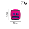 Miniatyrbillede 3 af 3: 2024 Hot Spil The Geometry Dash Plyslegetøj Sød Pude Firkanter Udstoppede Dukke Samlinger Børnegaver Purple