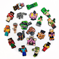 Pikkukuva 3 / 4: 20 kpl Minecraft lore Kenkäkoristeet luolakengät DIY-koristelu 20PCS
