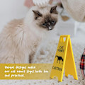 Miniatyrbild 6 av 7: Kattkräks Skylt, Hundkräks Skylt, Rolig Katt Skyltar Dekoration, Trädgård Varnings Skylt \"Kattkräks Skylt\", Rolig & Söt Nyhet Katt/Hund Kräks Skylt för Husdjursägare Dog