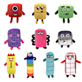 Pikkukuva 2 / 2: Sarjakuva Numberblocks pehmonukke pehmeä täytetty lelu lapsille joululahjaksi 3